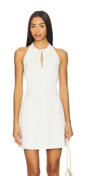 Steve Madden Juvia Dress in Antique White thumbnail 1