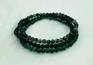 Green Themed Bundle 4mm Beaded Bracelet thumbnail 5