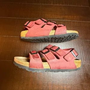 Birkenstock Franca Rose Red Leather Multi-Ankle Strap Sandals Womens 5 36 EU thumbnail 10