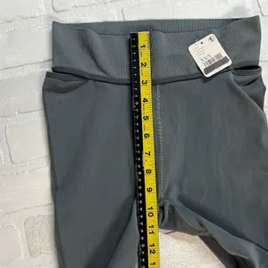 Free People Movement Biker Shorts Womens XS/S Gravelstone Hip Cut Out Active New thumbnail 11