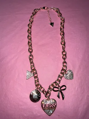 Guess Charm Necklace thumbnail 3