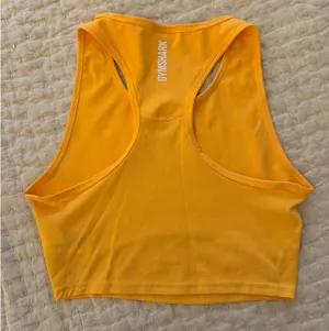 Gymshark Orange active racerback cropped tank thumbnail 4