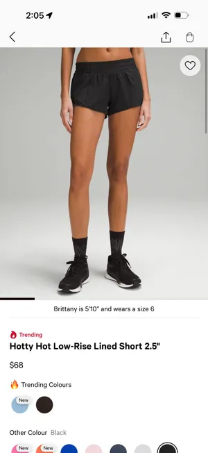 Lululemon Hotty Hot Shorts thumbnail 5