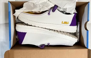 Hey Dude Wendy LSU Women’s Shoes – Purple & Gold – Size 7 thumbnail 1