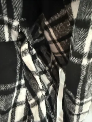 BloomChic Black and White Plaid Double thumbnail 9