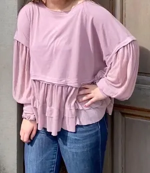 Free People Top Long Sleeve thumbnail 3