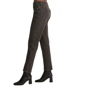 Madewell The Perfect‎ Vintage Jean Womens 25 Black High Rise Straight Leg Denim thumbnail 15
