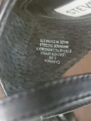 Steve Madden Black Ankle-Strap High Heel Sandals Size 9.5 thumbnail 5