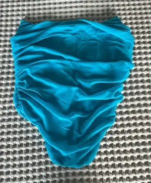 Tic Toc Blue corset top thumbnail 1
