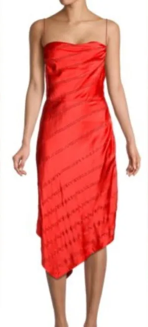 Retrofete Lilly Red Sequin Midi Slip Dress NWT Sz. S thumbnail 1