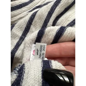 Aerie Striped Oversized M Terry‎ Relaxed Fit Tunic Swim Coverup Nautical Pool thumbnail 14