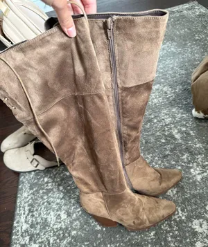 Qupid Boots Knee-High Brown thumbnail 1