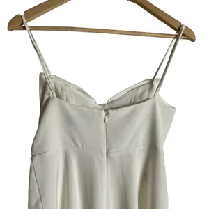 RIXO Bridal Libby Ivory Satin Bow Sleeveless Mini Dress Size XS thumbnail 10