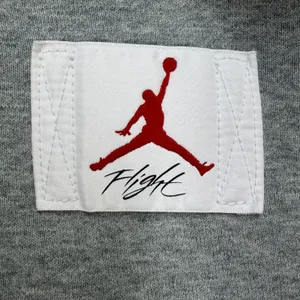 Jordan Flight Hoodie Womens S Gray Loose Cropped Athleisure Streetwear Gorpcore thumbnail 5