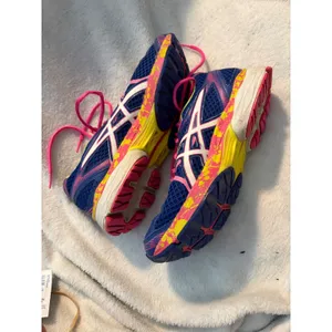 Asics Gel-Contend 3‎ Running Shoes Vibrant Blue Pink Yellow Sneakers Size 7.5 thumbnail 12