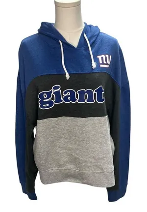 New NFL New York Giants Womens Pullover Hoodie Team Apparel‎ Large Sweatshirt thumbnail 1