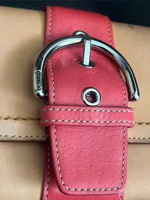 Coach Vintage SoHo Vachetta Leather Large Clutch/Wristlet thumbnail 2