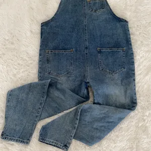 Frontwards backwards medium wash denim overalls Blue Size undefined thumbnail 3