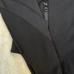 Lululemon Black Zip-Up Hoodie yoga outdoor classic hiking Pilates Small thumbnail 4