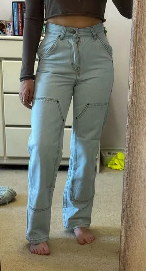 Urban Outfitters Carpenter Jeans BDG High-Rise thumbnail 1