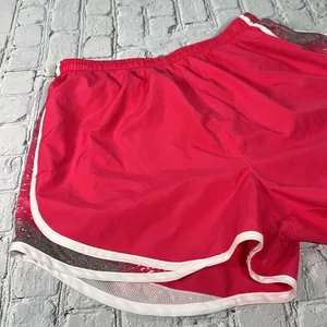 Nike Dri Fit Pink Galaxy Athletic Shorts size Medium Pink Gray White thumbnail 11