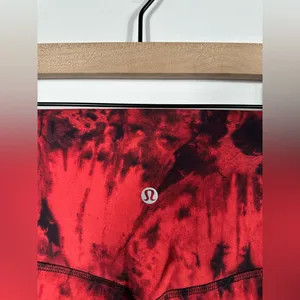 Lululemon Align Pant II 25 Game Day Red Black Multi Leggings Size 6 thumbnail 8