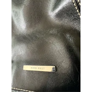 Nine West Black Faux Leather Shoulder Bag thumbnail 3