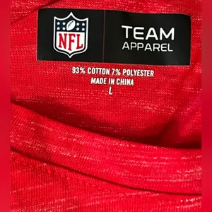 NFL Women's Large San Francisco 49ers Red Marathon Open Back‎ Tie Back Tank Top thumbnail 11