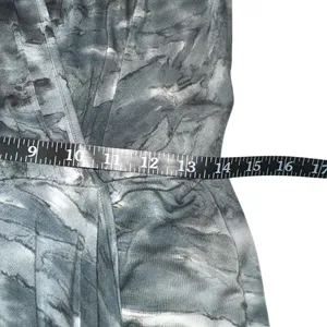 Young Fabulous & Broke Tie Dye Draped Gray Mini Dress MEDIUM thumbnail 7