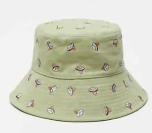 Urban Outfitters Embroidered Bucket Hat Mushroom thumbnail 1