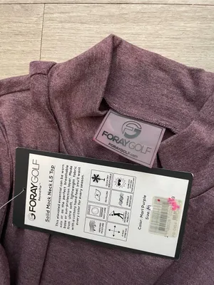Long Sleeve Mock Neck Women's Top thumbnail 2