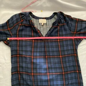 Skies are Blue Womens Popover Shirt Top‎ Blouse thumbnail 9