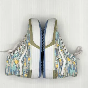 Vans Sk8-Hi Platform UV Ink Sunwaves Canvas Sneaker Size 7 Men's/Women's 8 1/2 thumbnail 8