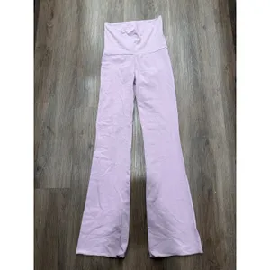 Skims Cotton Jersey Foldover Pant Dusk Pink Flare AP-PNT-0715 Womens XS NEW thumbnail 2