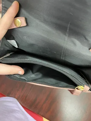Crossbody Blush Colored Purse Pink thumbnail 4