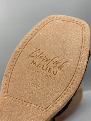 Blowfish Malibu Aric Sandals Women 8M Black Cork Sole Wedge Heel Square Toe thumbnail 9