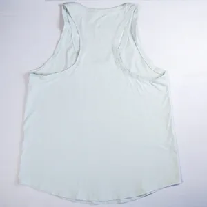 Lululemon‎ Racerback Love Tank Top Womens 8 Sheer Blue Pima Cotton Athletic thumbnail 2