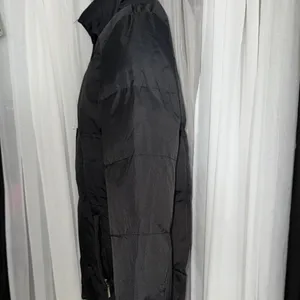 Daisy Black Quilted Puffer Jacket with High Collar thumbnail 5