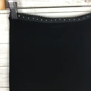 Velvety Black‎ Pencil Skirt thumbnail 2