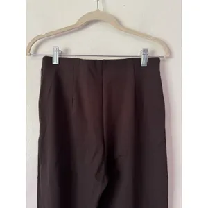 NWT OGL Ponte Wrinkle Resistant High Rise Cropped Flare Leg Travel Pants Small thumbnail 8