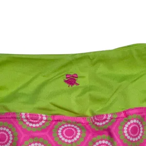 Birdies &‎ Bows Women's Skort Size S Small Pink Lime White Floral Print thumbnail 4
