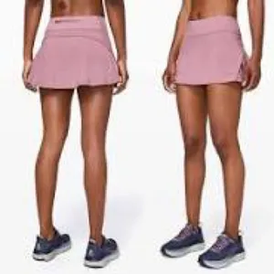 Mauve lululemon tennis skirt Size 4 thumbnail 2