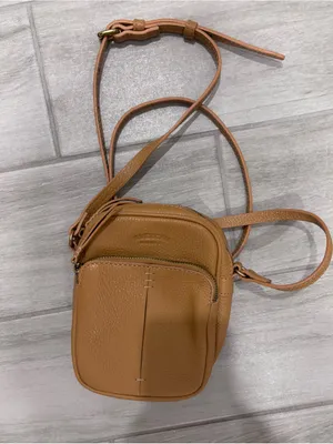 American‎ Leather Co. Cleveland Crossbody Cafe Latte thumbnail 4