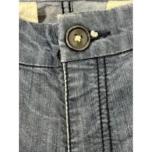 XXI Wide‎ Leg Denim Jeans Women' Sz 28 Blue Wash Flare Cropped Trendy Retro Chic thumbnail 4