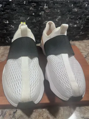 Sorel Athletic Slip On Sneakers Womens Sz 9.5 Kinetic Impact Strap white black thumbnail 2