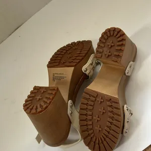 Anne Klein white Lori's woven ankle strap thumbnail 5