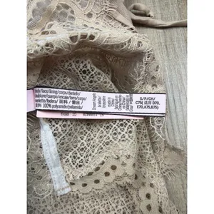 Victoria's Secret Dream Angels Lace‎ Bralette Beige Racerback S/P 11098426 NWT thumbnail 3