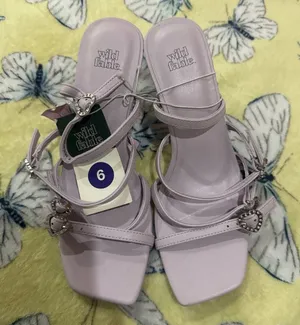 Wild Fable Women’s Lilac Strappy Heeled Sandals – Size 6 thumbnail 1
