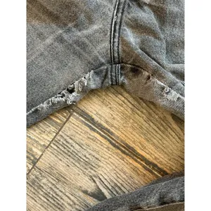 Vintage Rockies High Waist Western Jeans‎ Faded Black Distressed 26x34 Bareback thumbnail 4