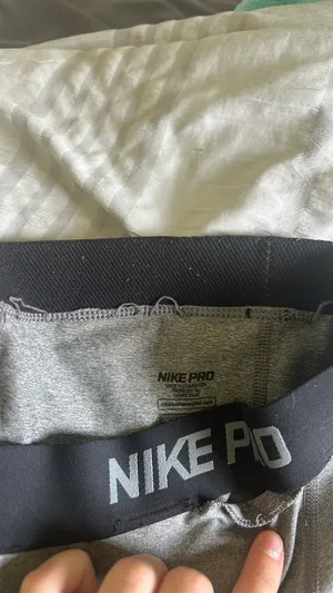 Nike Pro Grey Shorts Spandex thumbnail 2